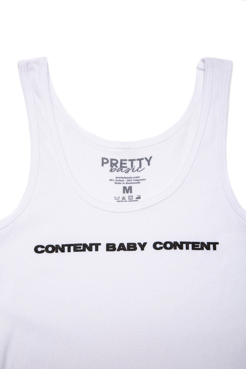 CONTENT BABY CONTENT TANK